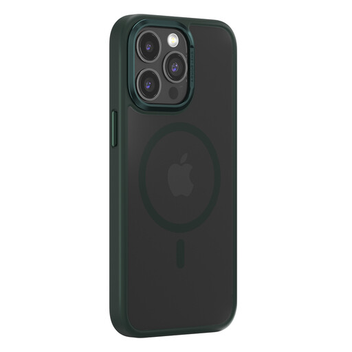 Comma Joy Elegant Magnetic Anti-Shock Phone Case - iPhone 15 - Navy Green
