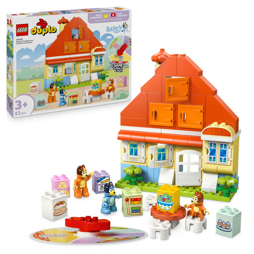 LEGO DUPLO Bluey 10459 Blueys Familienhaus mit Memory-Spiel