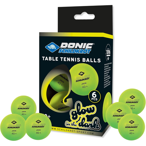 Donic-Schildkr?t TT-Ball Glow In The Dark Poly