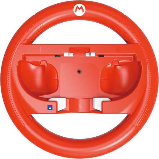 Hori Steering Wheel Mount for Switch Joy-Con - Mario Edition
