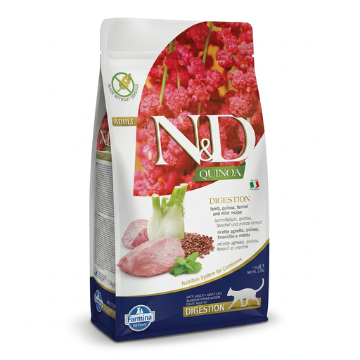 Farmina N&D Quinoa Cat Digestion Lamb 1.5 kg