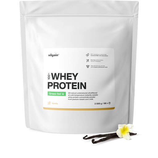 Vilgain Grass Fed Whey Protein Vanilla
