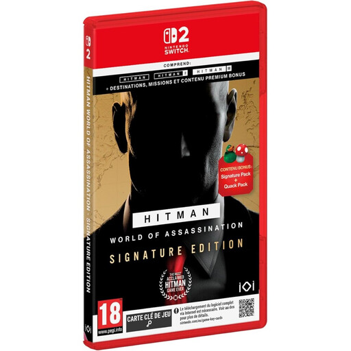 Hitman World of Assassination Signature Edition Switch 2 French Version