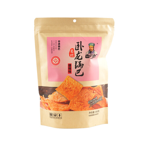 Wo Long Crispy Rice Snack (Extra Spicy) 300g
