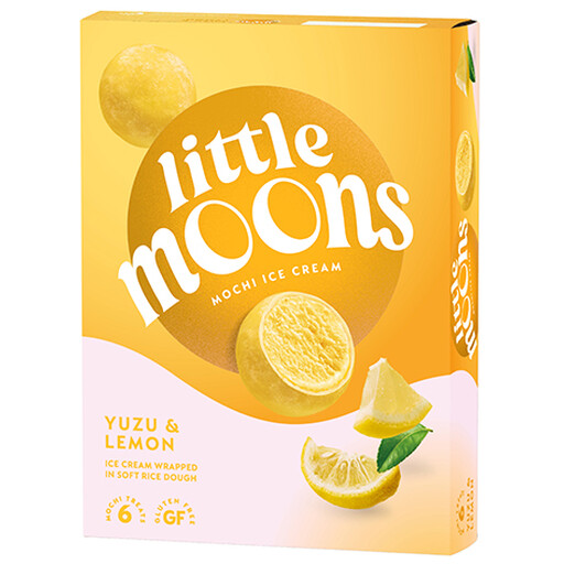 Little Moons Vegan Yuzu and Lemon Mochi Ice Cream