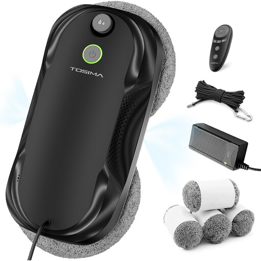 Intelligent Suction window cleaning robot, 4 800–6 400 Pa