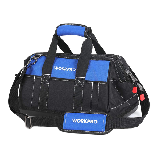 WORKPRO Tool Bag 16-Inch, Multi-Pockets Heavy Duty Tool Bag