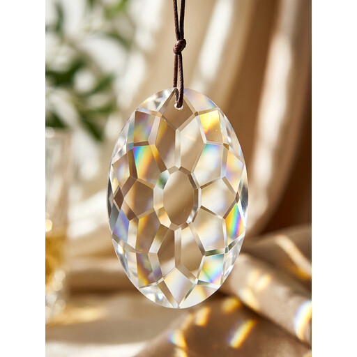 JU7CER crystal wind chime