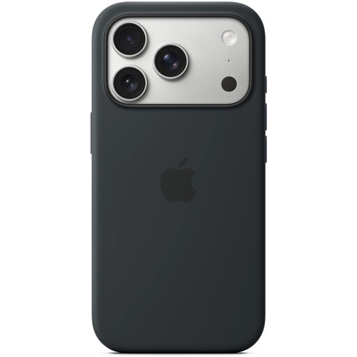 Apple iPhone 17 Pro Max Silicone Case in Zwart