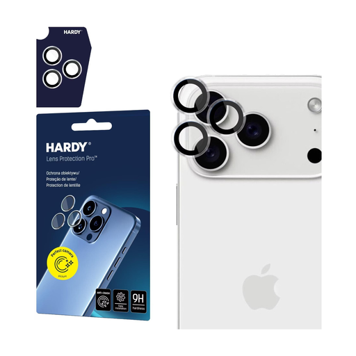 3MK HARDY Lens Protection Pro Lens Glass for iPhone 17 Pro/17 Pro Max - Transparent