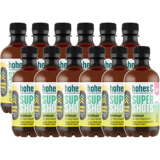 Hohes C Super Shots Immune 0,33L*12