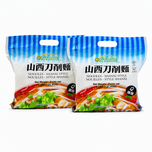 ONTRUE Shanxi Knife-Cut Noodles 1.81kg x2