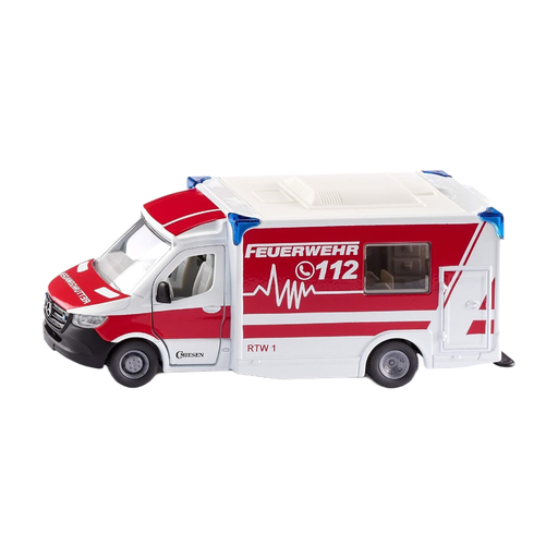 SIKU 2115, Mercedes-Benz Sprinter Miesen Type C Ambulance, 1:50 Scale