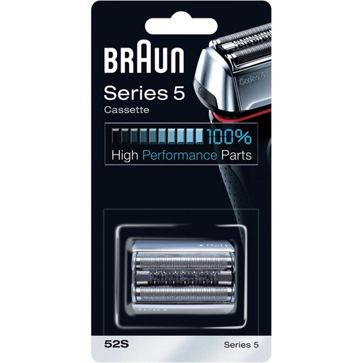 Braun Series 5 52S - Replacement Shaving Head - Silver