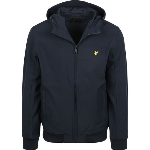 Lyle & Scott Mesh Back Softshell Jacket - Dark Navy