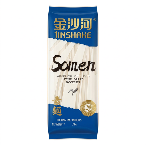 Jin Sha He Somen Dried Noodles 1kg