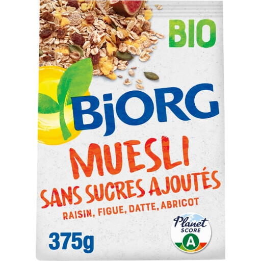 BJORG Organic Muesli 375g