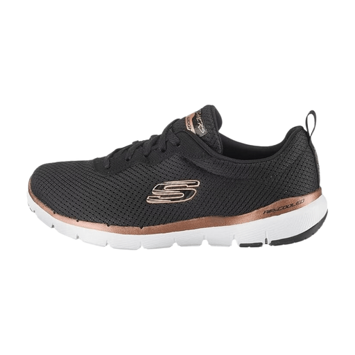 SKECHERS Flex Appeal 3.0 Black/Rose Gold