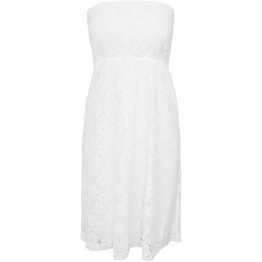 Urban Classics Ladies Laces Dress white