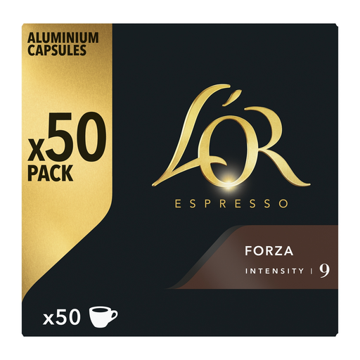 L'OR Espresso Forza N9 coffee capsules x50