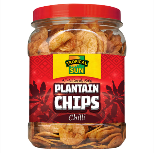 Tropical Sun Plantain Chips Chilli 450g