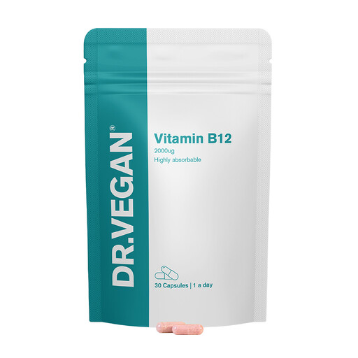 DR.VEGAN Vitamin B12 Energy Support Capsules