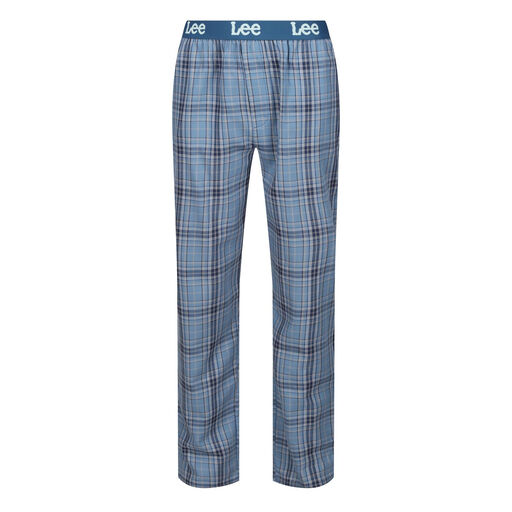 LEE PANT WOVEN PECOS-BLUE CHECK-M