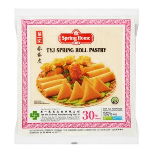 Spring Home TYJ Spring Roll Pastry 30 sheets 550g