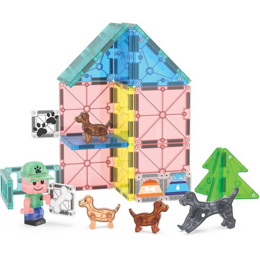 MAGNA-TILES Puppy Park 27-Piece Set