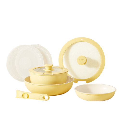 Redchef 8-piece ceramic cookware set