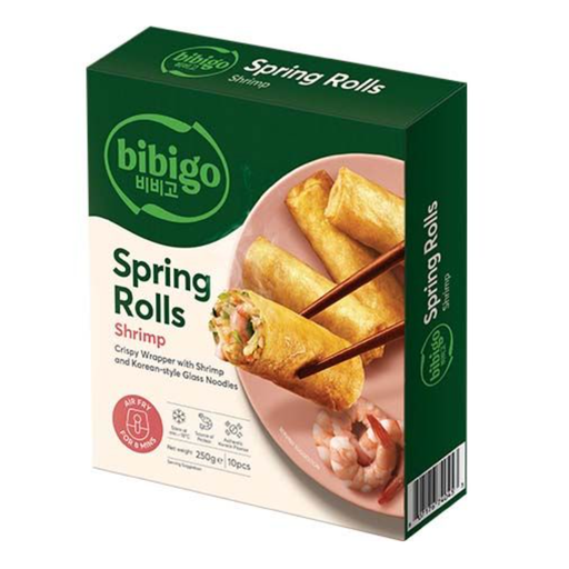 Bibigo Spring Roll Shrimps 10Pcs 250g