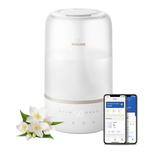 Humidificateur Philips HU1510/04 Series 1000 blanc