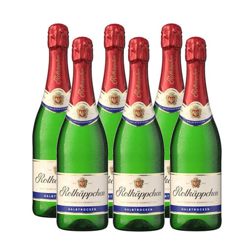 Rotk?ppchen Sekt Medium-Dry in a case of 6