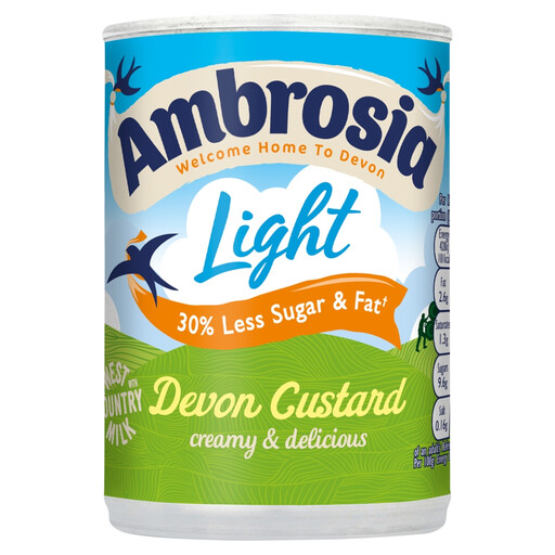 Ambrosia Low Fat Custard 400g tin