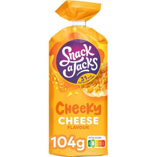 Snack A Jacks Cheese Rice Wafers