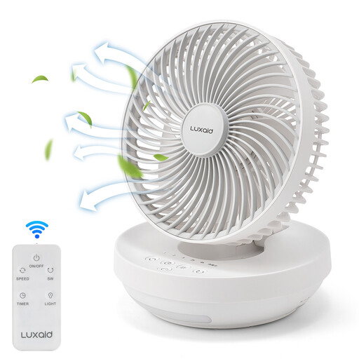Luxaid Foldable Desk Fan