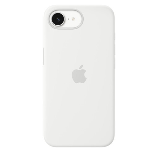 Apple iPhone 16e Silicone Case White