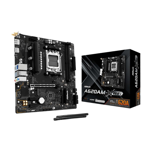 ASRock A620AM-HVS Motherboard AM5 Socket