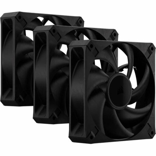Corsair RS120 MAX 12cm Computer Case Fan Black 3-Pack