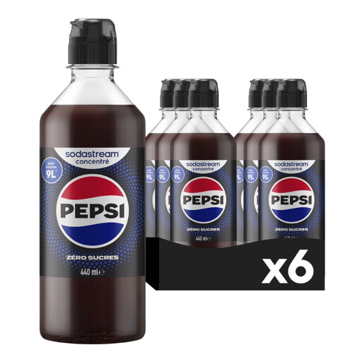 Concentrés SodaStream Pepsi Zero Sugar