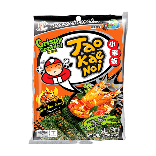 Taokaenoi Crispy Seaweed Tom Yum Goong 32g