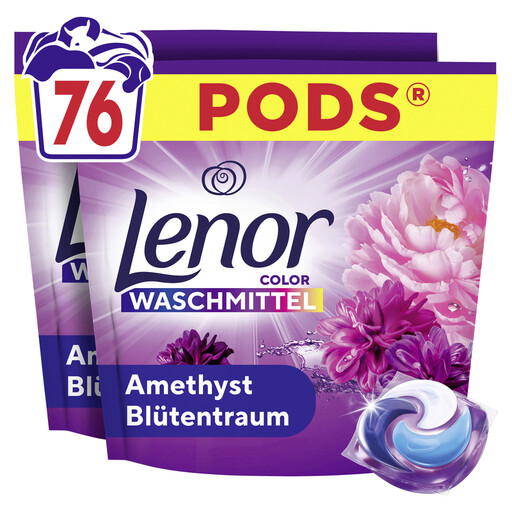 Lenor All-in-1 Pods Amethyst & Flower Dream - 76WL