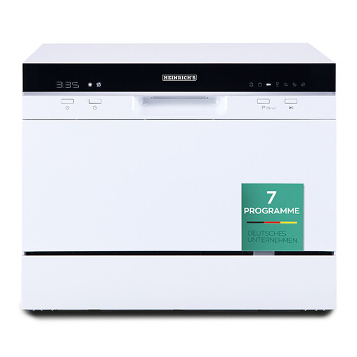Heinrich's HTG 8840 Weiss countertop dishwasher