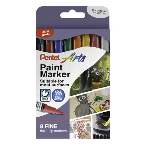Pentel Fine Paint Marker Standard Colours
