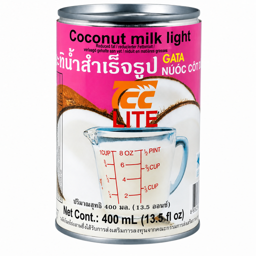 CHAOKOH Light Coconut Milk 6% Fat 400 ml