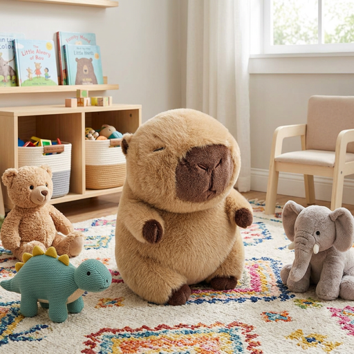 Yabu Large Soft Cute Capybara, Halloween and Christmas gifts