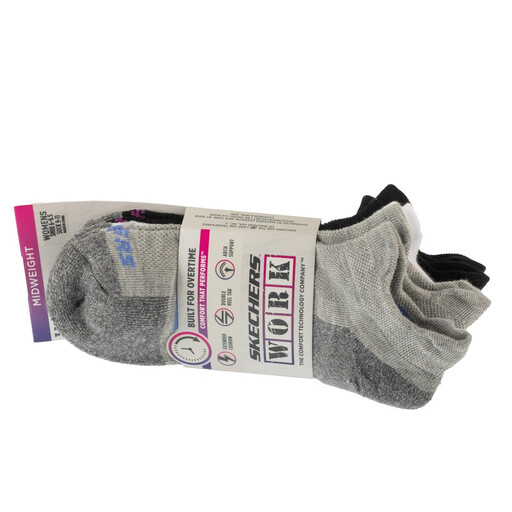 Skechers Work Lowcut 3PK Women’s Socks