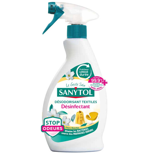 Sanytol Désodorisant Désinfectant Textiles 500ml