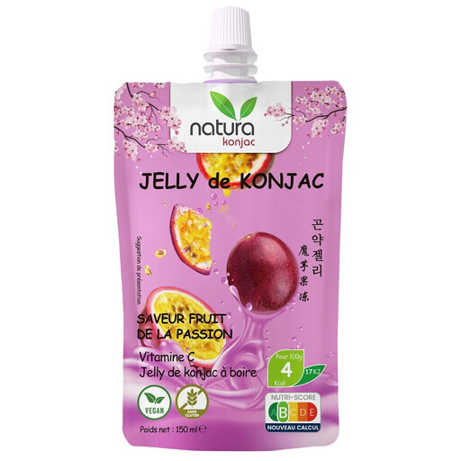 Natura Konjac Jelly Drink Passion Fruit 150ml