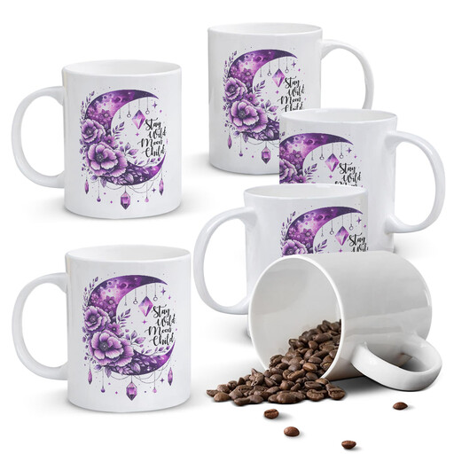 Alphynix Tasse mit Spruch „Stay Wild Moon Child“